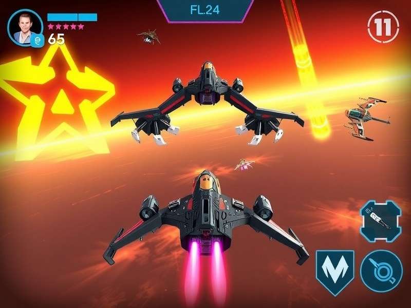 Rotating Edge Commanders Gameplay Screenshot